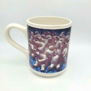 Vintage 1996 Coca Cola Polar Bear Coffee Mug By Gibson